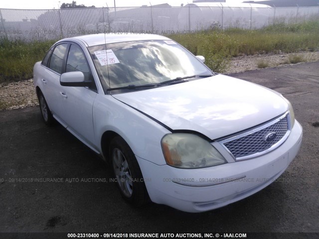 1FAFP24127G111757 - 2007 FORD FIVE HUNDRED SEL WHITE photo 1