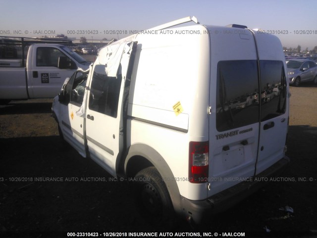 NM0LS6AN3BT062852 - 2011 FORD TRANSIT CONNECT XL YELLOW photo 3