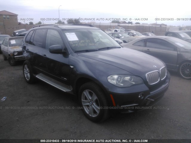 5UXZW0C50CL669691 - 2012 BMW X5 XDRIVE35D GRAY photo 1