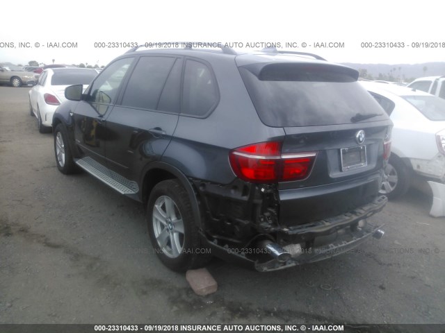 5UXZW0C50CL669691 - 2012 BMW X5 XDRIVE35D Сірий фото 3