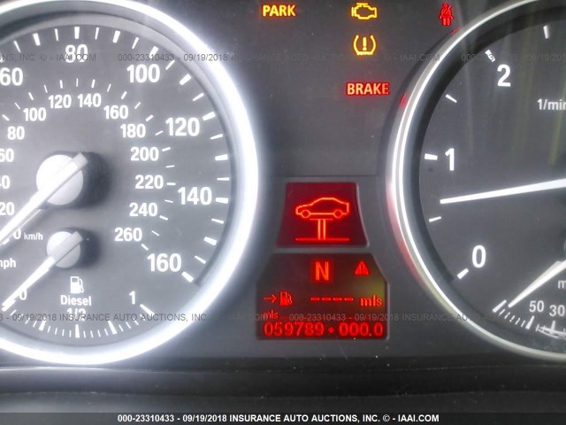 5UXZW0C50CL669691 - 2012 BMW X5 XDRIVE35D Сірий фото 7