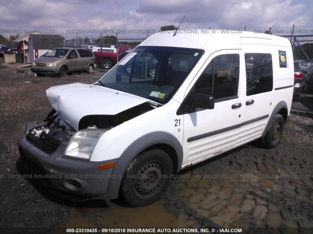 NM0LS6AN4CT082514 - 2012 FORD TRANSIT CONNECT XL WHITE photo 2