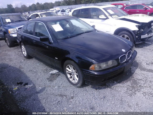 WBADT43493GY99481 - 2003 BMW 525 I AUTOMATIC BLACK photo 1
