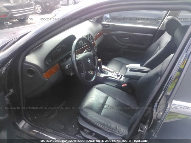 WBADT43493GY99481 - 2003 BMW 525 I AUTOMATIC BLACK photo 5