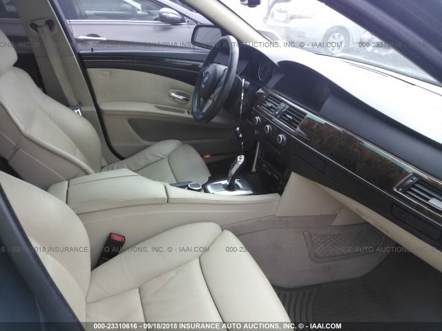 WBANV93568CZ68131 - 2008 BMW 535 XI BLACK photo 5