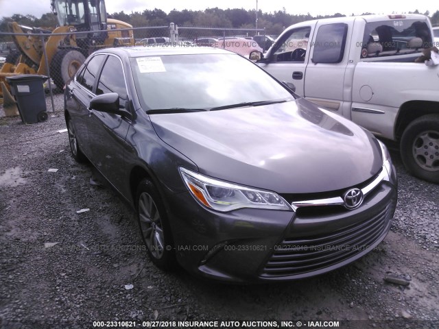 4T1BK1FKXHU032343 - 2017 TOYOTA CAMRY XSE/XLE GRAY photo 1