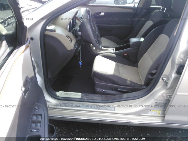 1G1ZC5EU3CF125138 - 2012 CHEVROLET MALIBU 1LT BEIGE photo 5