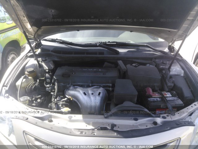 4T1BE46K49U870605 - 2009 TOYOTA CAMRY SE/LE/XLE 金色 照片 10