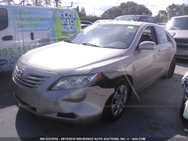 4T1BE46K49U870605 - 2009 TOYOTA CAMRY SE/LE/XLE 金色 照片 2