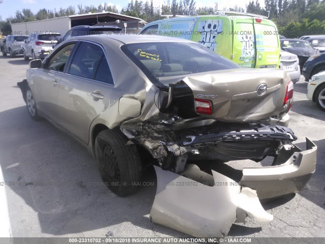 4T1BE46K49U870605 - 2009 TOYOTA CAMRY SE/LE/XLE 金色 照片 3