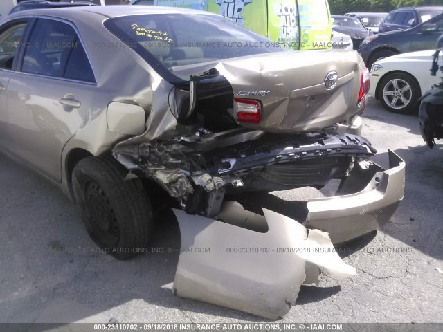 4T1BE46K49U870605 - 2009 TOYOTA CAMRY SE/LE/XLE 金色 照片 6