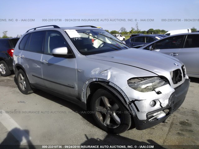 5UXFE43559L037792 - 2009 BMW X5 XDRIVE30I SILVER photo 6