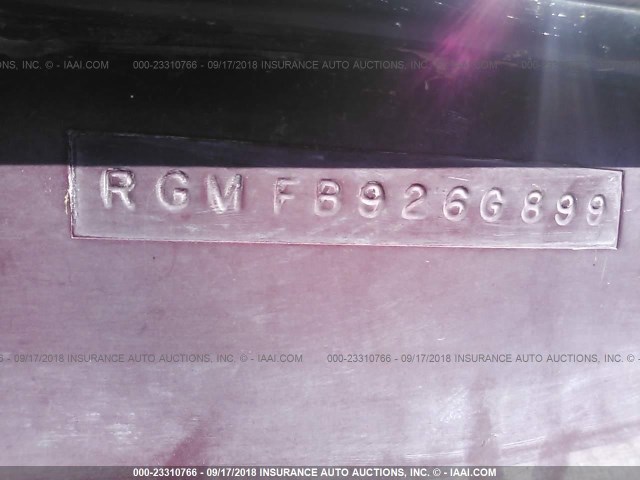 RGMFB926G899 - 1999 REGAL 2100 WITH TRAILER  MAROON photo 9