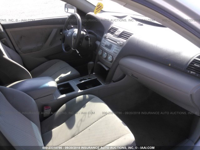 4T1BE46K87U194835 - 2007 TOYOTA CAMRY NEW GENERAT CE/LE/XLE/SE SILVER photo 5