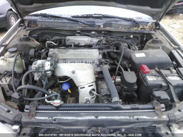 4T1BG22K01U086902 - 2001 TOYOTA CAMRY CE/LE/XLE 银色 照片 10