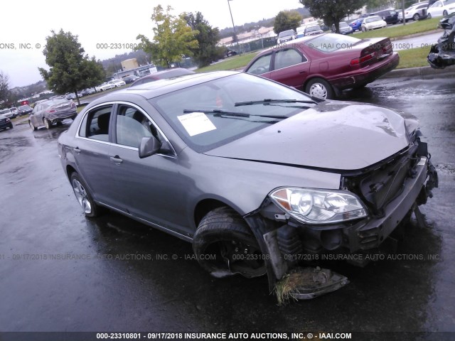 1G1ZC5EB5A4111457 - 2010 CHEVROLET MALIBU 1LT GRAY photo 1