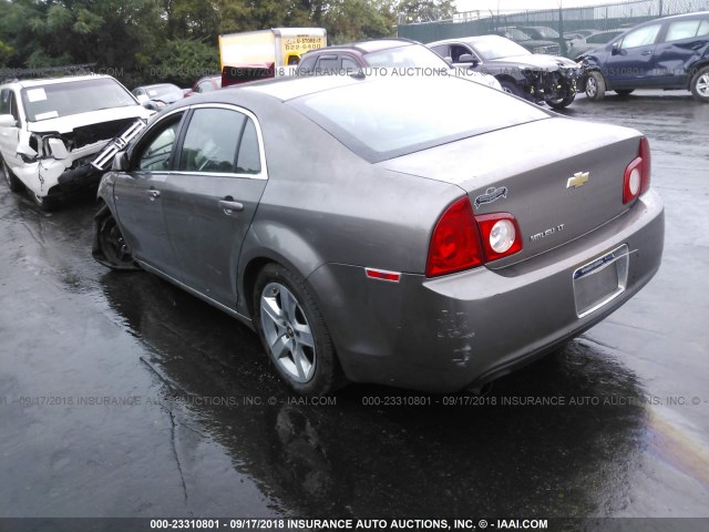 1G1ZC5EB5A4111457 - 2010 CHEVROLET MALIBU 1LT GRAY photo 3