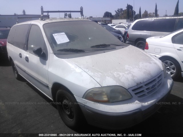 2FTZA5442YBA75954 - 2000 FORD WINDSTAR WHITE photo 1