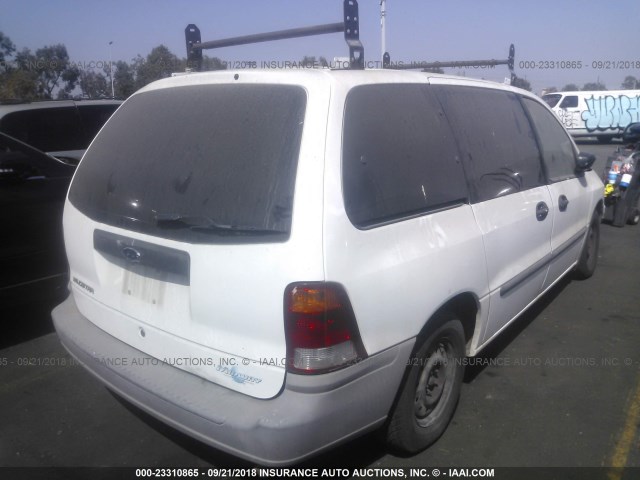 2FTZA5442YBA75954 - 2000 FORD WINDSTAR WHITE photo 4