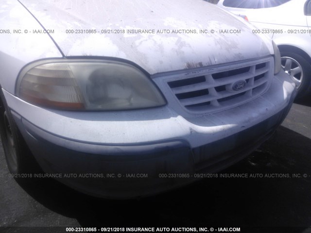 2FTZA5442YBA75954 - 2000 FORD WINDSTAR WHITE photo 6