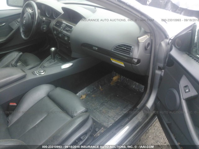 WBAEH734X5B193403 - 2005 BMW 645 CI AUTOMATIC 灰色 照片 5