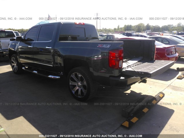 3GCUKSEC1HG218451 - 2017 CHEVROLET SILVERADO K1500 LTZ BLUE photo 3