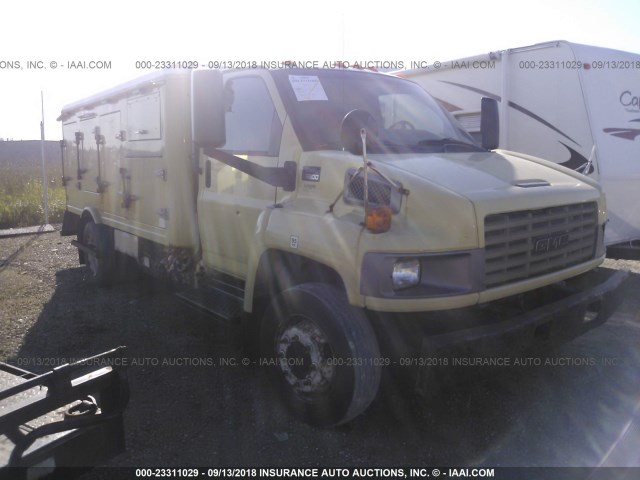 1GDJ5C1G88F900071 - 2008 GMC C5500 C5C042 GOLD photo 1