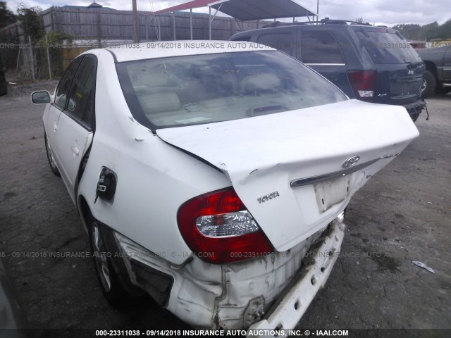 4T1BF32K84U067382 - 2004 TOYOTA CAMRY LE/XLE/SE Ақ фото 3