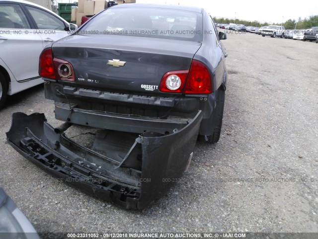 1G1ZC5EB3AF255562 - 2010 CHEVROLET MALIBU 1LT 灰色 照片 6
