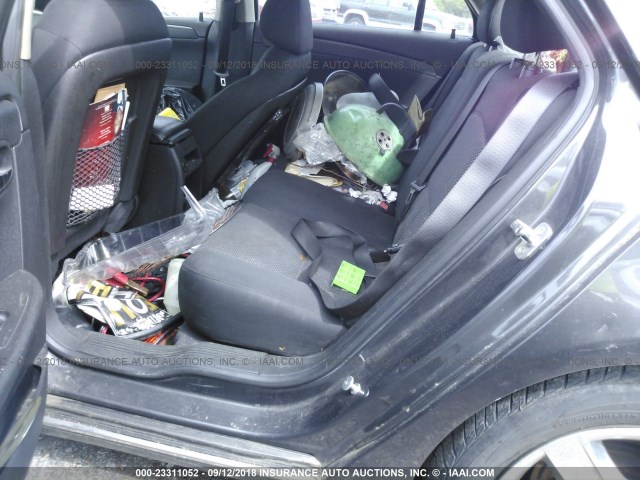 1G1ZC5EB3AF255562 - 2010 CHEVROLET MALIBU 1LT 灰色 照片 8