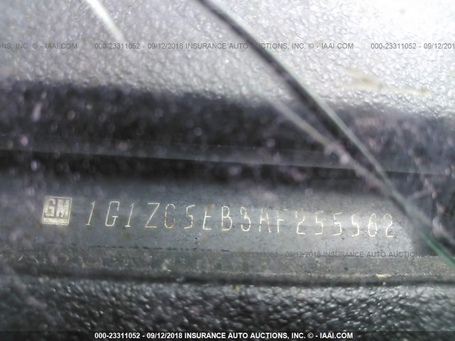 1G1ZC5EB3AF255562 - 2010 CHEVROLET MALIBU 1LT 灰色 照片 9