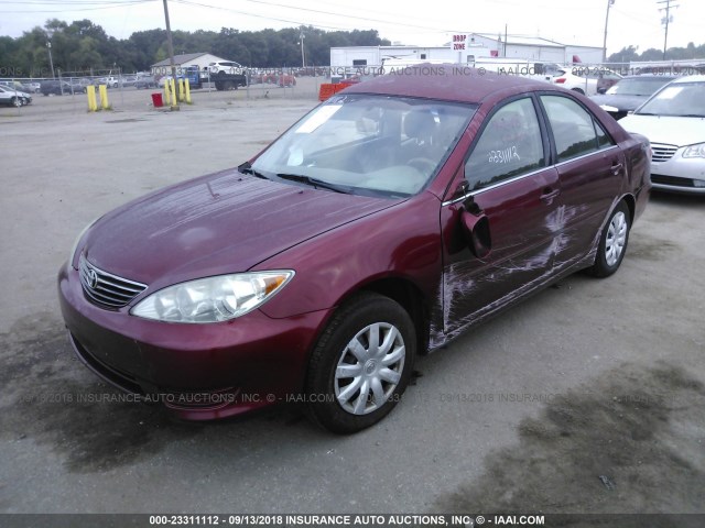 4T1BE32K56U108055 - 2006 TOYOTA CAMRY LE/XLE/SE Қызыл фото 2