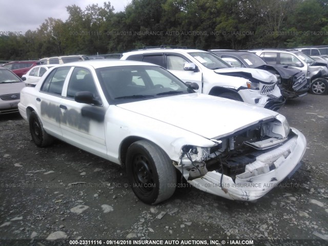 2FABP7BVXBX101157 - 2011 FORD CROWN VICTORIA POLICE INTERCEPTOR WHITE photo 1