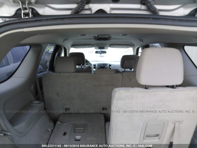 1C4RDHAG4CC146782 - 2012 DODGE DURANGO SXT SILVER photo 8