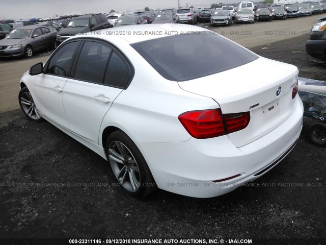 WBA3B5C52DF591850 - 2013 BMW 328 XI SULEV WHITE photo 3