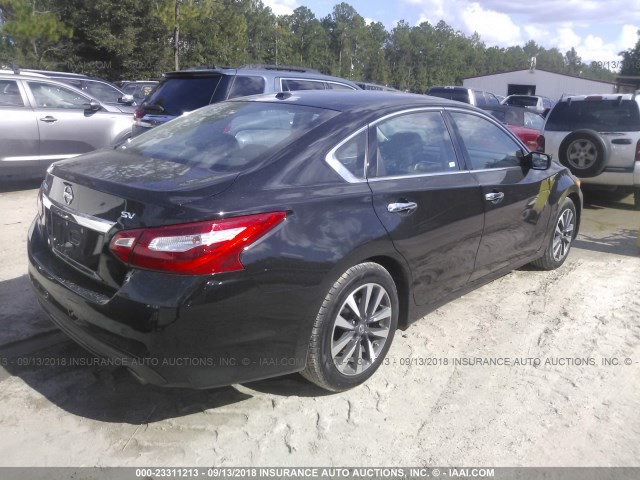 1N4AL3AP4HC154641 - 2017 NISSAN ALTIMA 2.5/S/SV/SL/SR BLACK photo 4