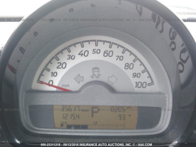 WMEEJ3BA1DK723569 - 2013 SMART FORTWO PURE/PASSION YELLOW photo 7