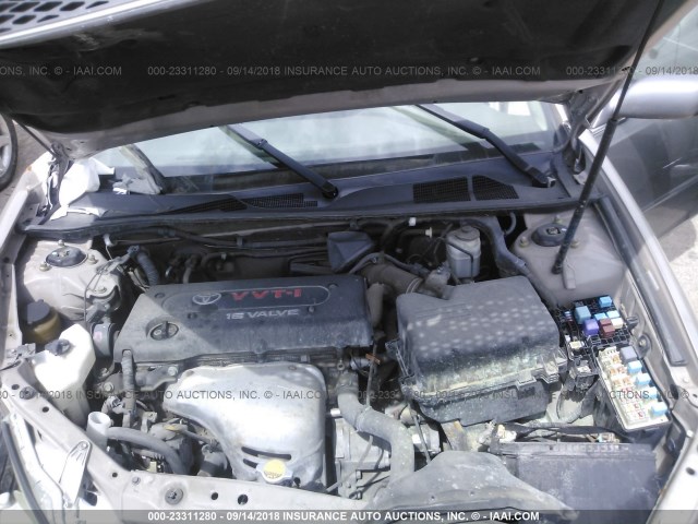 4T1BE32K34U267671 - 2004 TOYOTA CAMRY LE/XLE/SE 棕色 照片 10