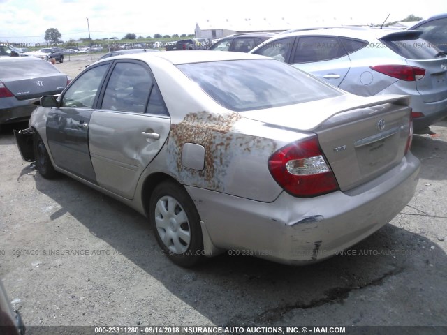 4T1BE32K34U267671 - 2004 TOYOTA CAMRY LE/XLE/SE 棕色 照片 3