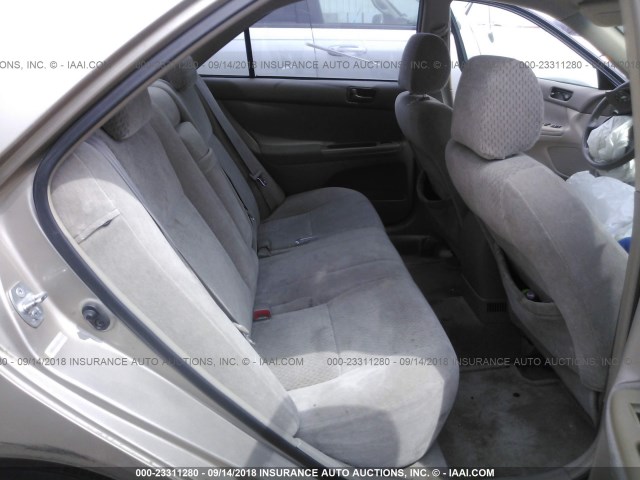 4T1BE32K34U267671 - 2004 TOYOTA CAMRY LE/XLE/SE 棕色 照片 8