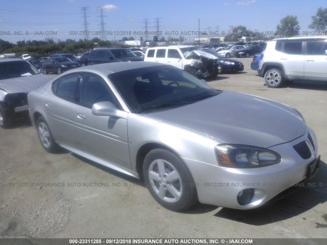 2G2WP552381151237 - 2008 PONTIAC GRAND PRIX SILVER photo 1