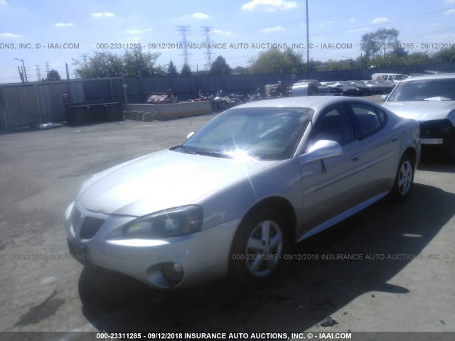 2G2WP552381151237 - 2008 PONTIAC GRAND PRIX SILVER photo 2