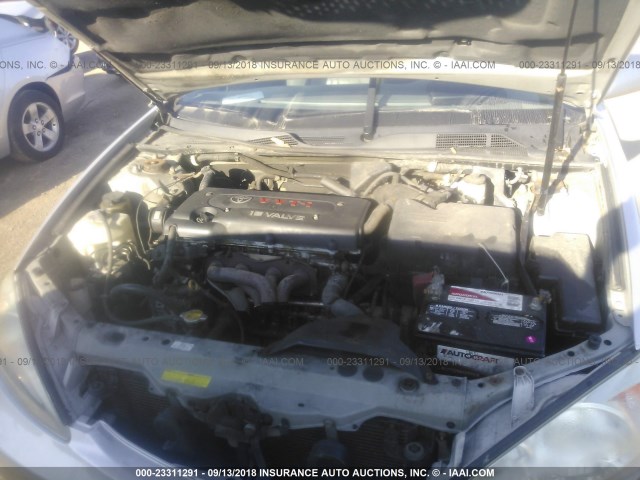 4T1BE30K64U914244 - 2004 TOYOTA CAMRY LE/XLE/SE 银色 照片 10