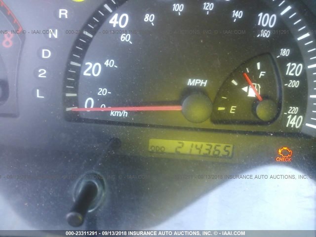 4T1BE30K64U914244 - 2004 TOYOTA CAMRY LE/XLE/SE 银色 照片 7