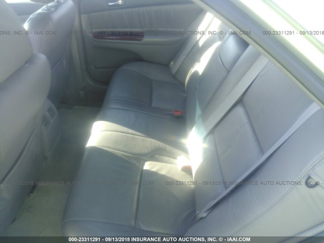 4T1BE30K64U914244 - 2004 TOYOTA CAMRY LE/XLE/SE 银色 照片 8