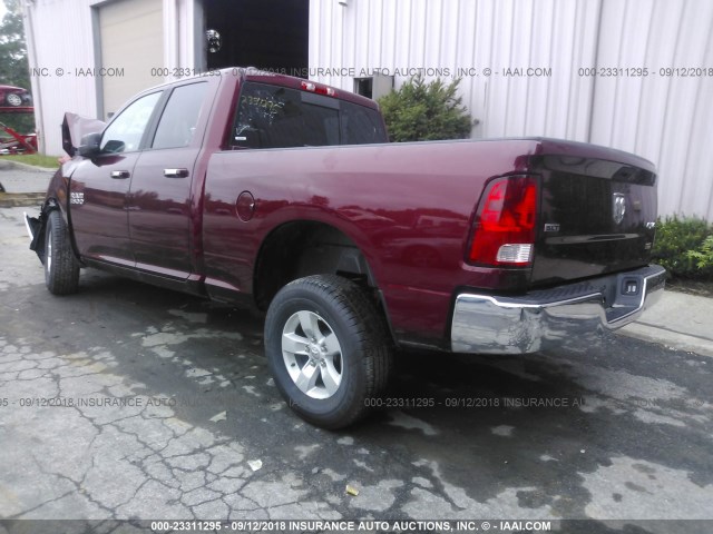 1C6RR7GG5JS115392 - 2018 RAM 1500 SLT RED photo 3