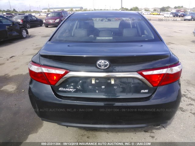4T1BF1FKXFU978315 - 2015 TOYOTA CAMRY LE/XLE/SE/XSE 黑色 照片 6