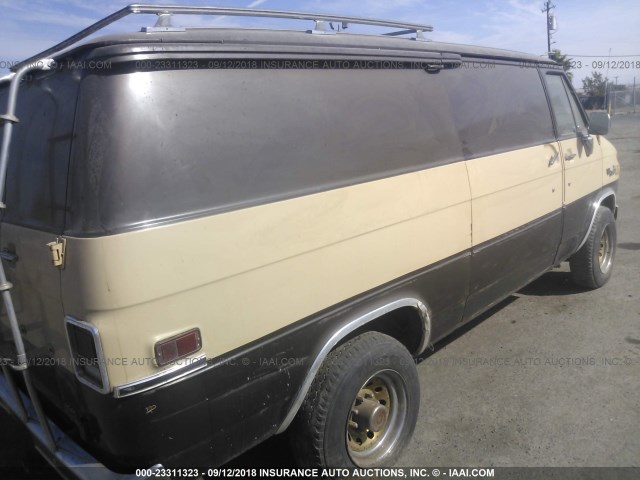 1GTGG35M7C7504483 - 1982 GMC VANDURA G3500 TAN photo 4