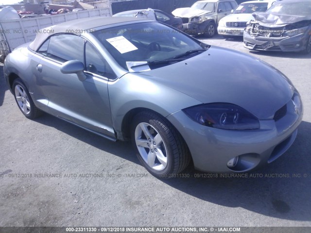 4A3AL25F68E009298 - 2008 MITSUBISHI ECLIPSE SPYDER GS 灰色 照片 1