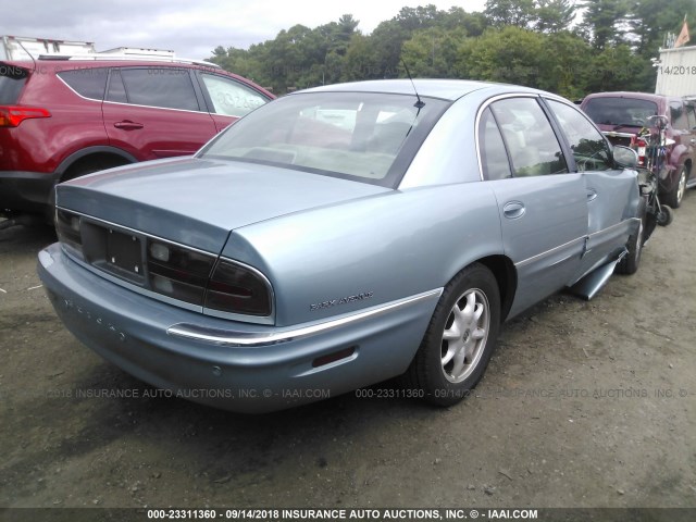 1G4CW54K134163821 - 2003 BUICK PARK AVENUE  BLUE photo 4